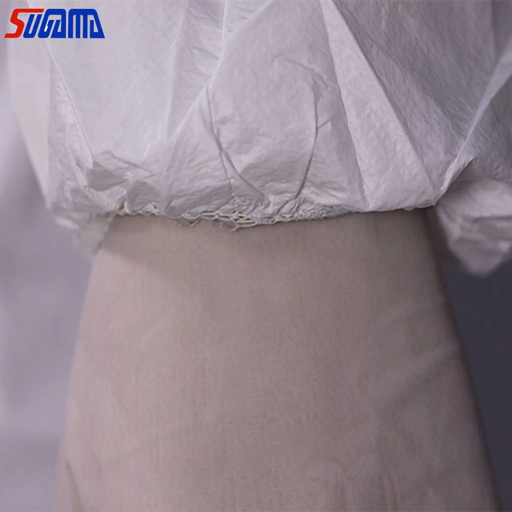 Light Weight Disposable Safety SMS Non Woven Coverall