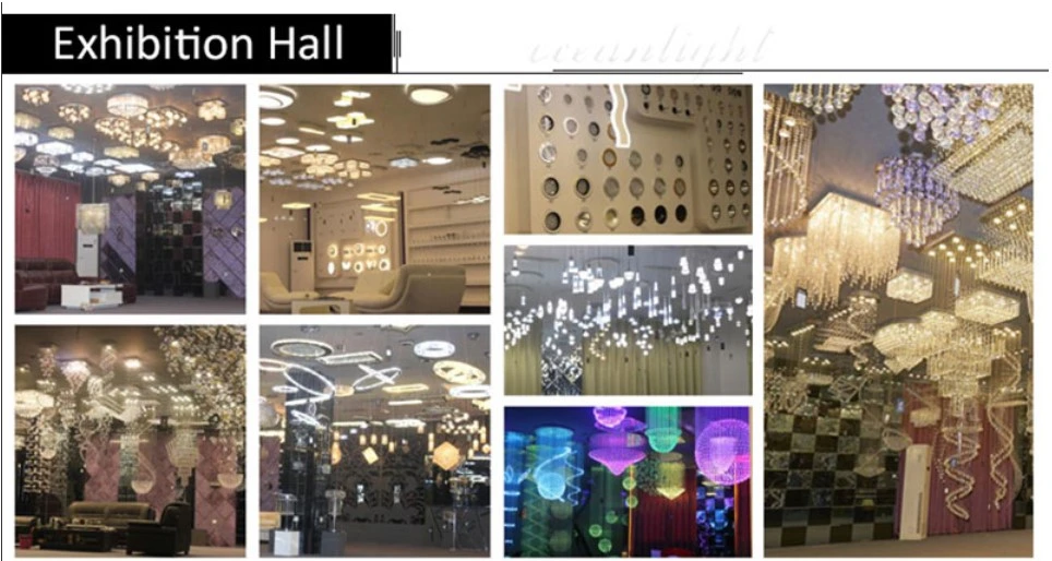 Modern Lobby Crystal Hotel Chandelier Pendant Light for Project Chandelier Chandeliers Lighting