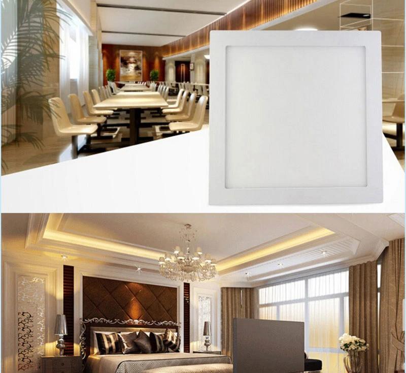 Rectangle Flush Mount Lowes 6W 12W 18W 24W LED Panel Ceiling Lights