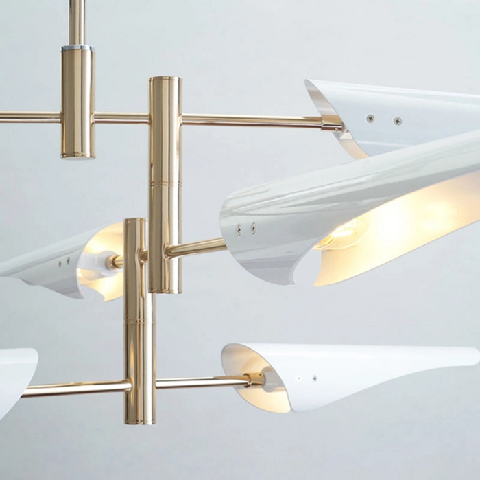The Latest Design Post Modern White Chandelier Pendant Light for Living Room