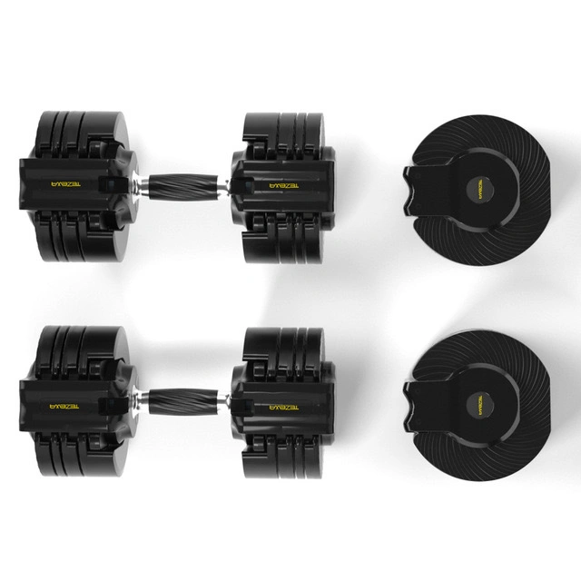 Hgs Latest Pre-Sold Smart Adjustable Dumbbell Sets 15lbs-90lbs/Weight