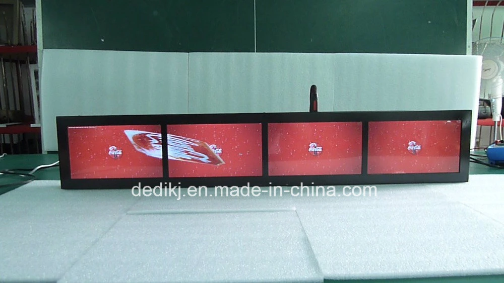Dedi TFT LCD Long Bar Advertising Machine for Shop or Bar