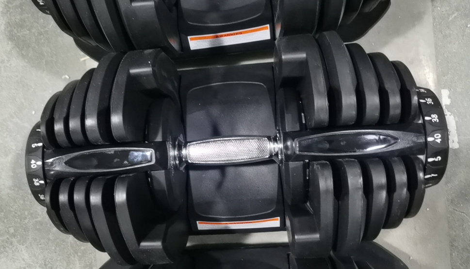 Home Fitness 90lb Weight Gym Dumbells Mancuernas 40kg Adjustable Dumbbells Set for Sale