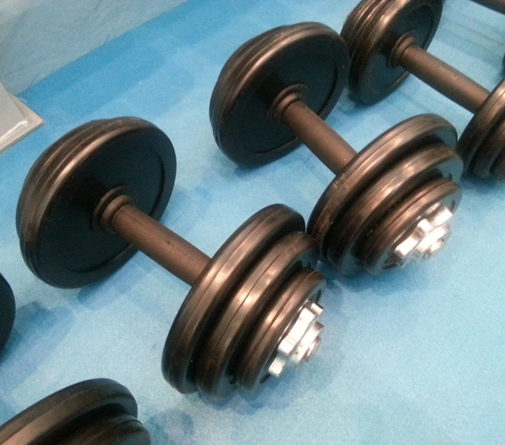Top Quality Adjustable Rubber Dumbbell (SA07)
