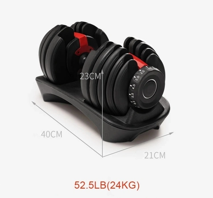 in Stock 552 Cheap Dumbbell Sets Weights Home Gym Fitness Equipment 52.5lb Smart Adjustable Dumbbell