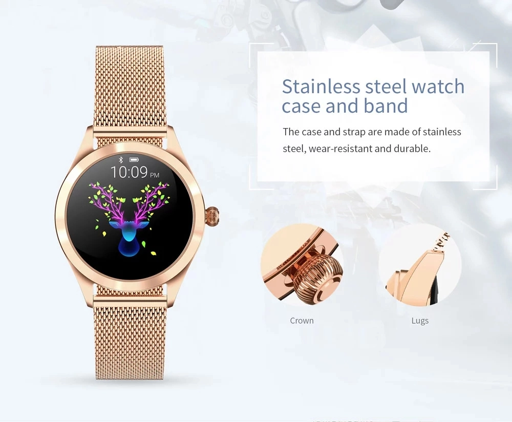 Women Smart Watch an-Kw10 Smartwatches Fitness Health Care Tracker Smart Watch Women Wristwatch