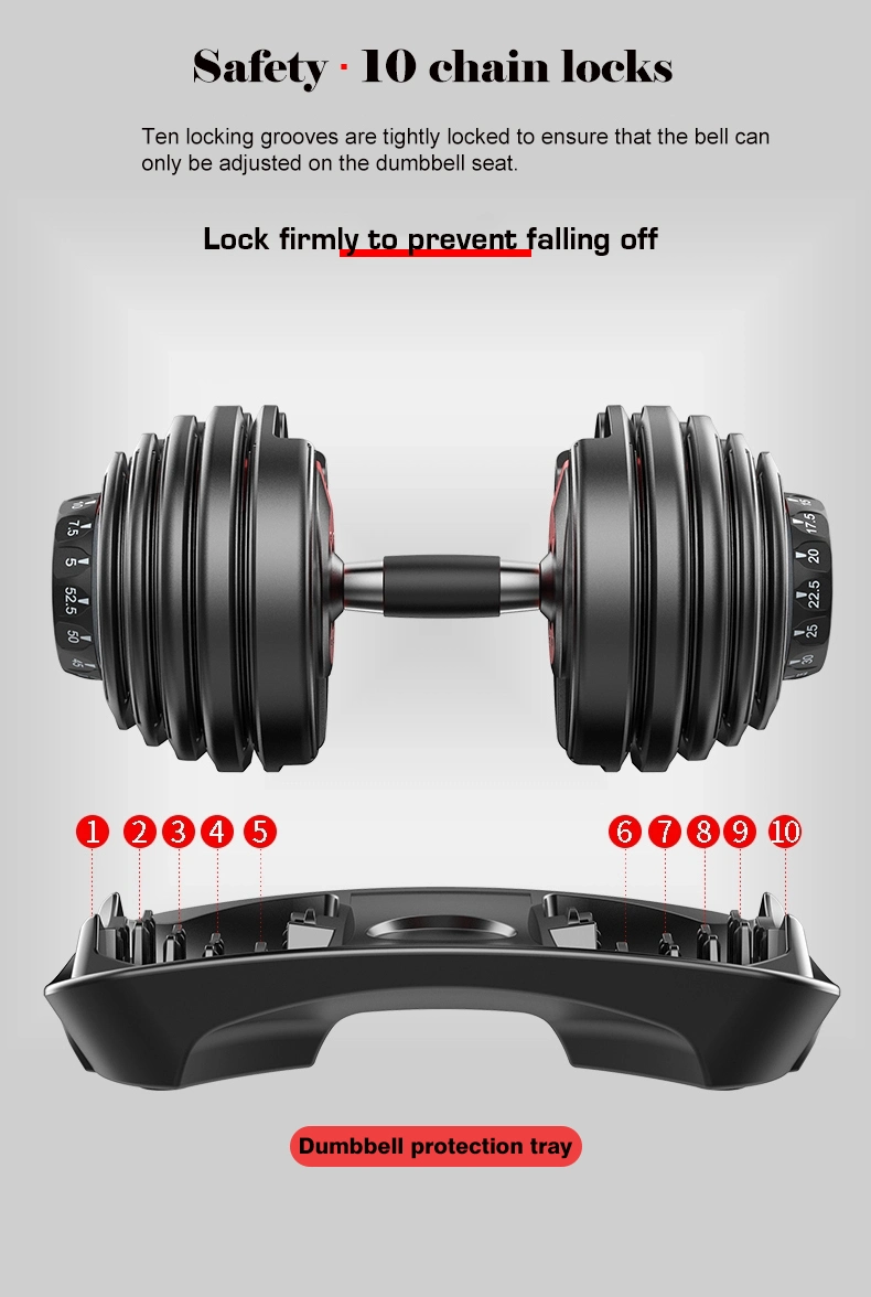 Wholesale Commercial/Home Use Cheap 40kg Adjustable Weights Rubber Dumbbell Gym Fitness Accessories Buy Online