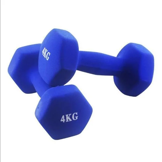 Vinyl Dumbbells Pair - Home Gym Workout Equipment Crossfit, Bodybuilding, Weightlifting, Fitness and Sports Training - Sold in Pairs of Vinyl Coated Hex Dumbbel
