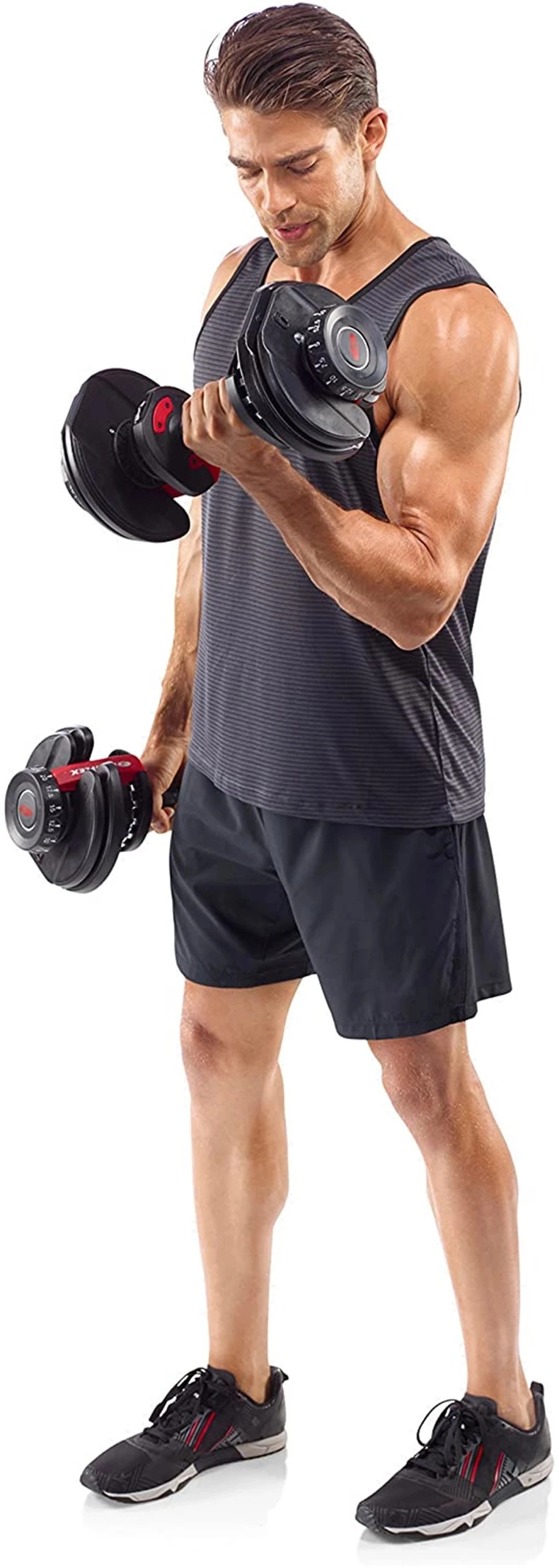 Workout Gym Equipment 15kg 16kg Weight Lifting Training Adjustable Dumbbells Buy Online