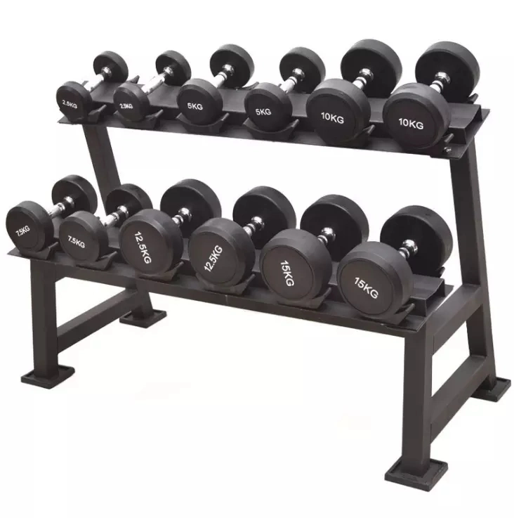High Quality Dumbbells Rack Hold Gym Equipment Thicken Multi Layer Dumbbell Iron Stand Rack