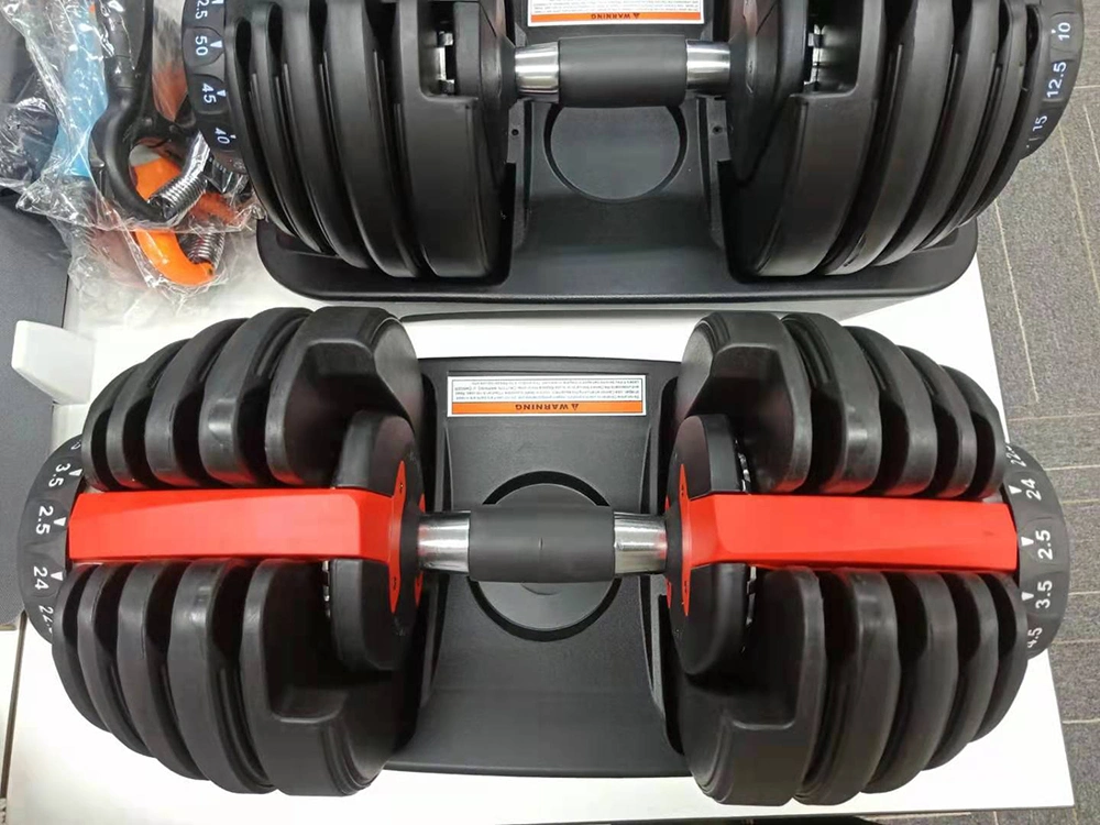 52.5lb Adjustable Dumbbell Set /Home Gym Equipment Adjustable Weight Set
