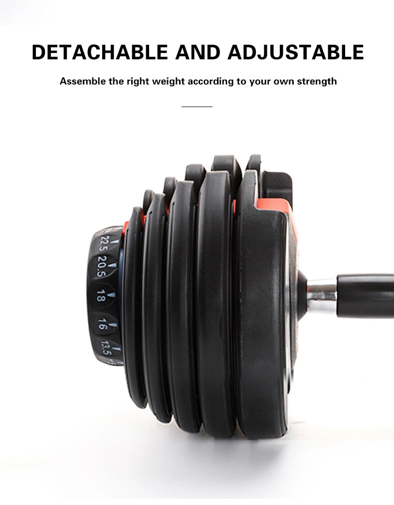 2020 Commercial Gym Fitness Equipment Adjustable Dumbbells