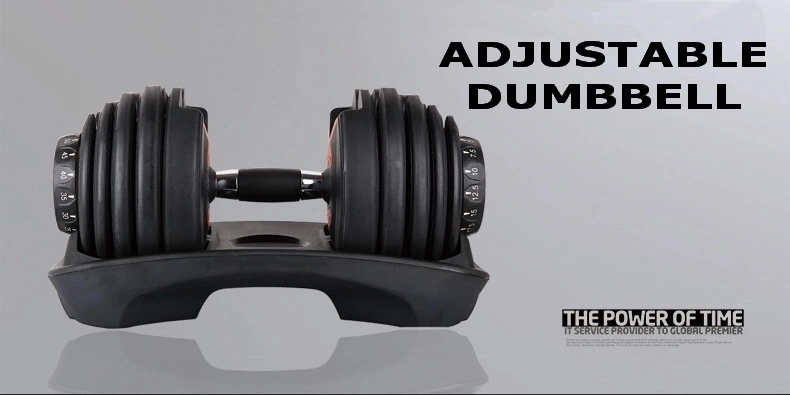 Home Gym Equipment Adjustable Dumbbell 24kg 40kg Dumbbells for Family Members Fitness Training