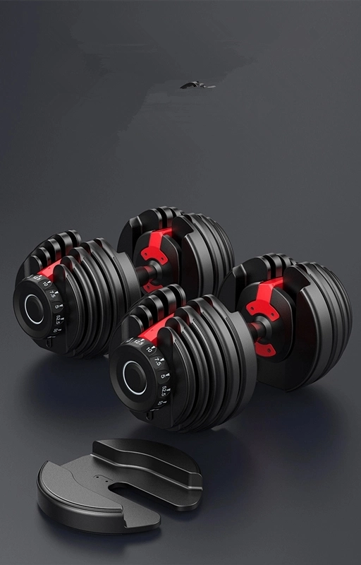 Factory Price Adjustable Weights Dumbbell 24 Kg Fitness Equipment for Unisex Adjustable Dumbbell