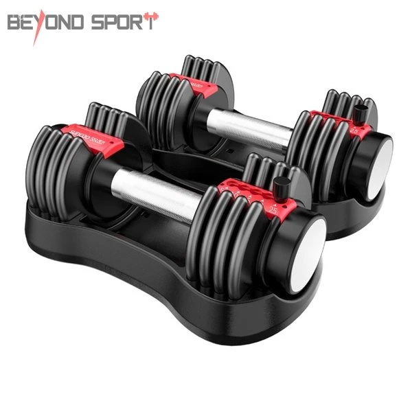 Home Gym Fitness Equipment 12.5lb Weights Adjustable Dumbbell Set