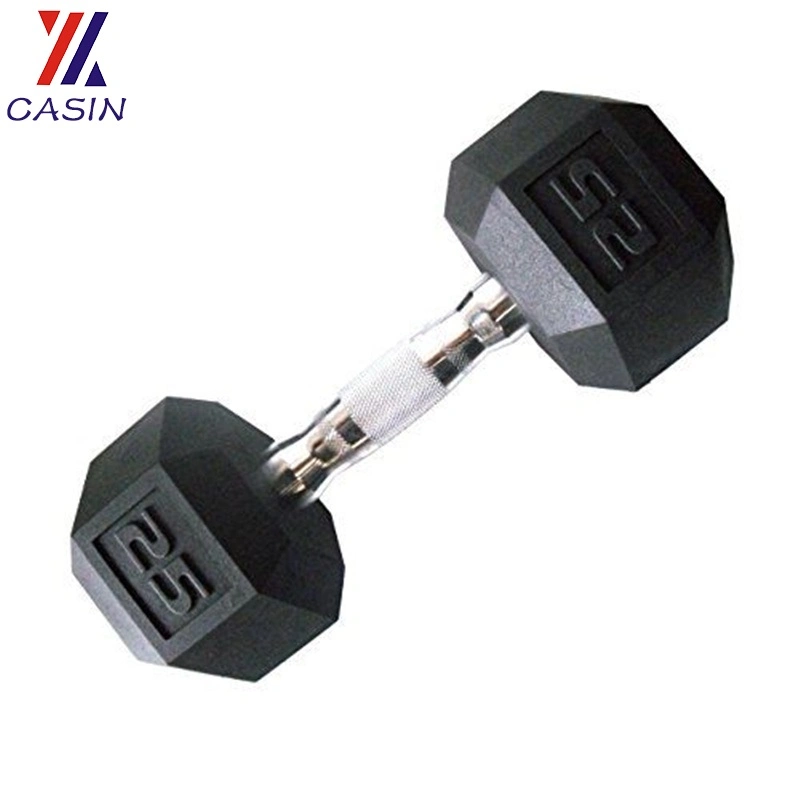 High Quality Fitness Rubber Dumbbell