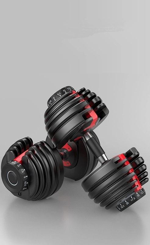 Home Gym Adjustable Weights Dumbell Set 24 Kg Fitness Equipment Unisex Adjustable Dumbbell