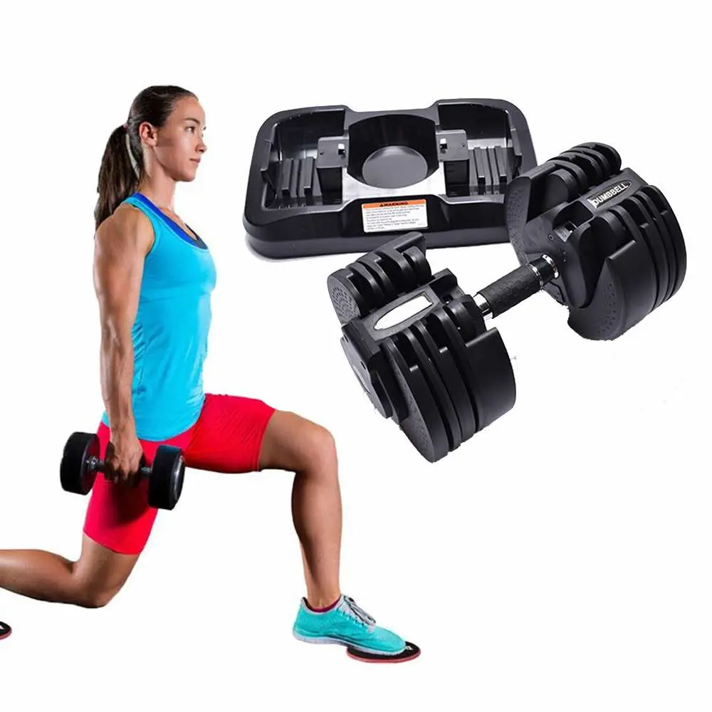 Hgs Hot Sale 20kg Adjustable Dumbbell Set for Gym Body Exercise with High Quality