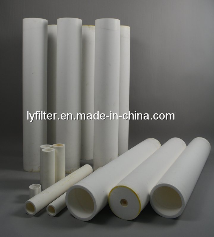 High Temperature From 120 to 150 Degree Centigrade Sintered PTFE Plastic Filter for Air