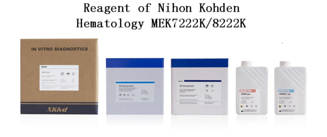 Blood Grouping Lyse and Diluent for Nihon Kohden MEK 7222K 8222K Hematology Cbc Analyzer