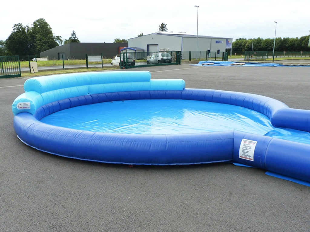 Commercial Long Inflatable Hippo Wate Slide Inflatable Water Slip and Slide Pool Water Slide