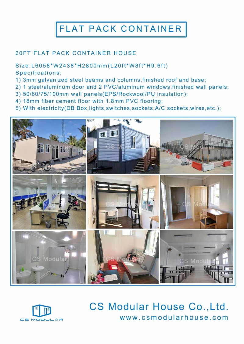 Office Container House with Kitchen/ Bathroom Container House