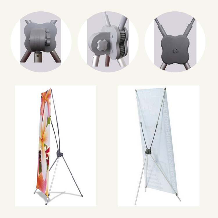 Wholesale Price Display Stand X Stand Banner Custom Collapsible Banner Stand