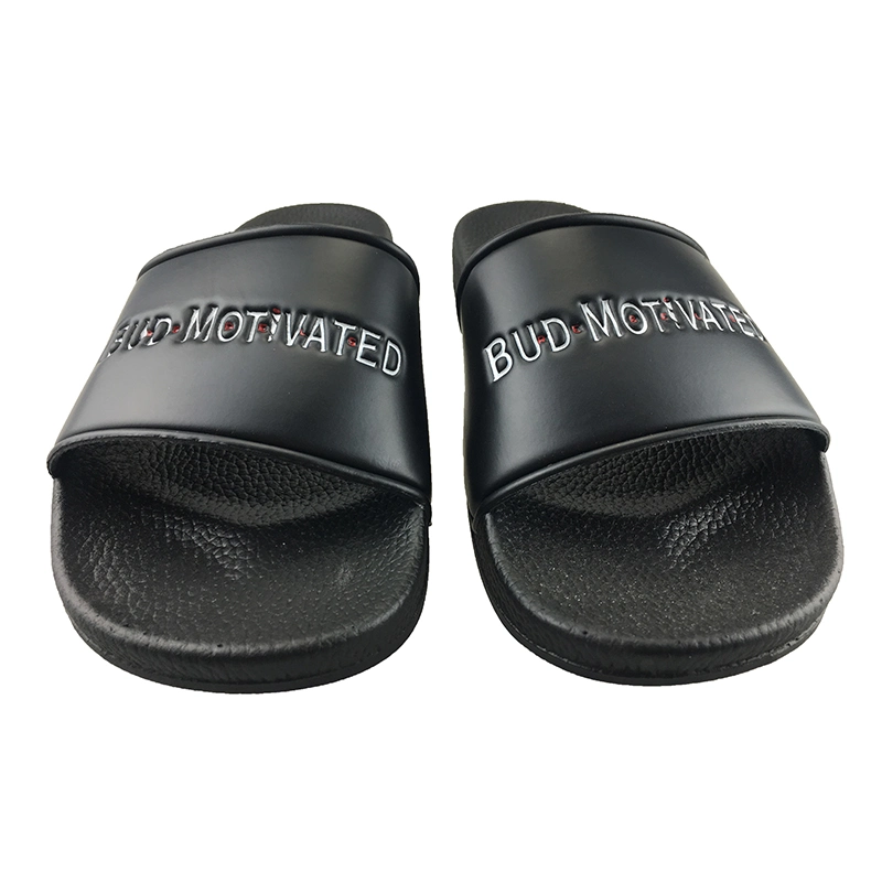 Men Plain Slides Sandal Slipper, Latest Design Black Slides Men's Slippers Sandal, Men Slides Custom Logo Flat Slippers