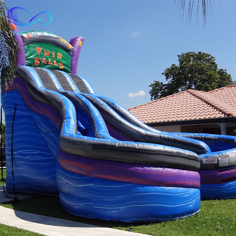 Wholesale Water Bouncy Castle Slide Best Inflatable Water Slides Double Water Slide for Sale
