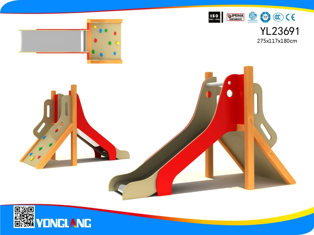 Outdoor Indoor Playground Slide Stainless Steel Slide (YL-23691)
