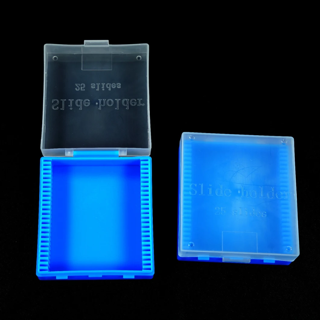 Glass Slide Storage Case 50-Place Microscope Slide Box