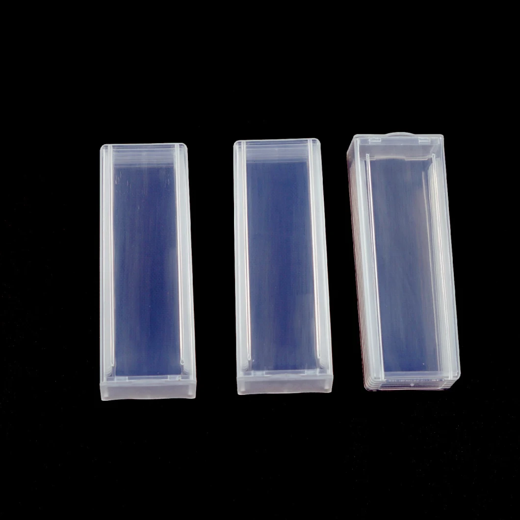Microscope Slide Holder Transparent/Lucifugal Slide Box