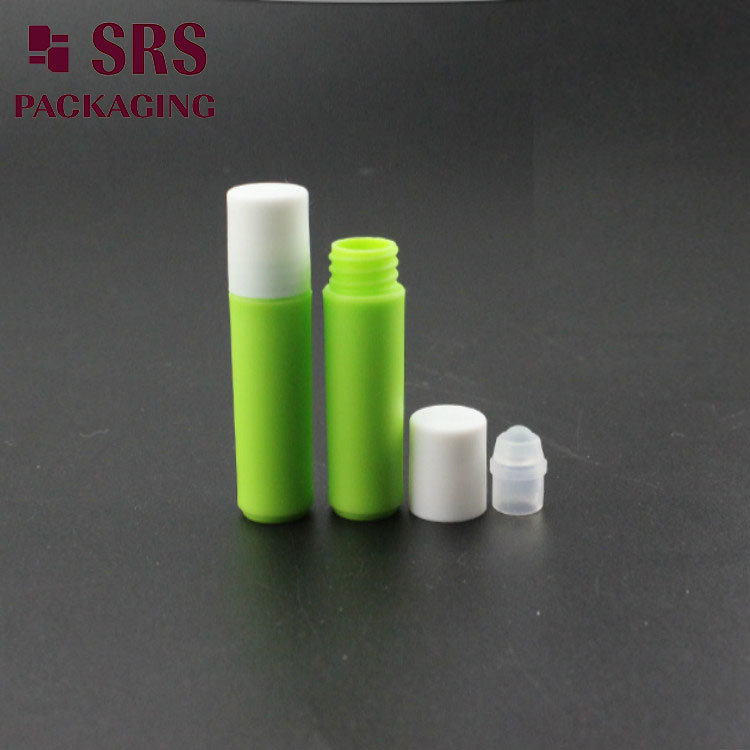 High Quality Cosmetic Sample Container 2ml Plastic Roll on Bottle