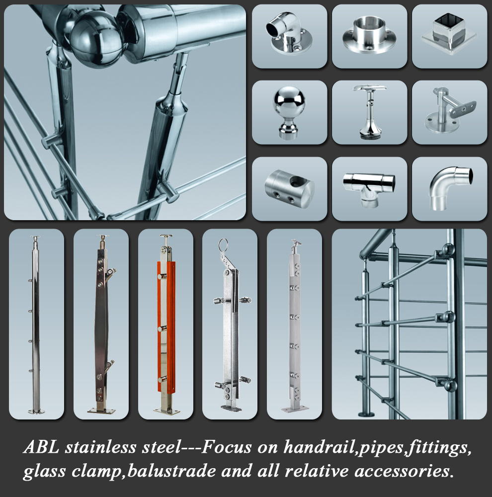 Stainless Steel Frameless Glass Spigot/Glass Clamp/Glass Railing/Fence / Holder
