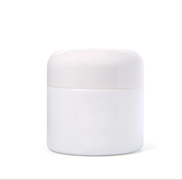 Opal White 20g 50g Hair Oil Glass Jar Face Cream Glass Bottles