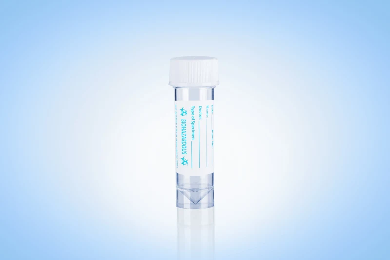 Disposable Medical Container 25ml Sputum Container Skirted Bottom