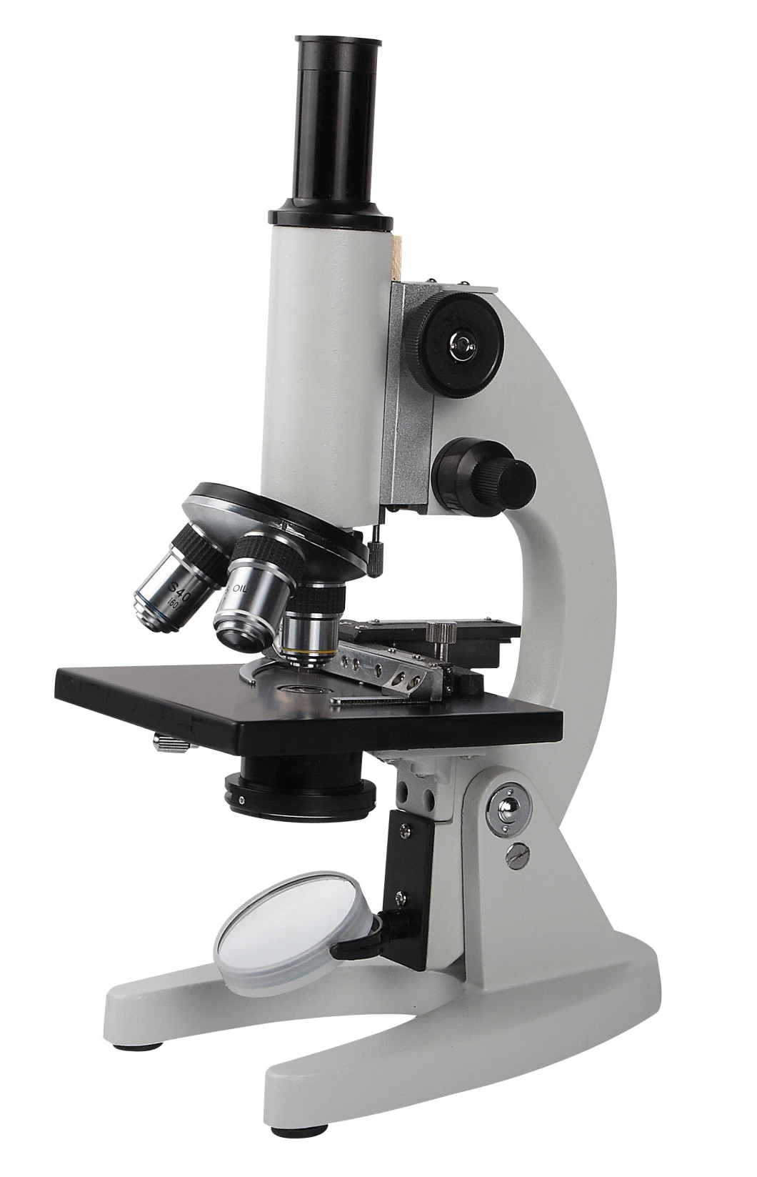 Monocular Student Compound Microscope with Plano-Concave 50mm Mirror (BM-XSP06)