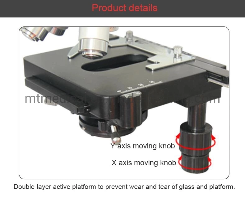 Monocular Head Inclined at 45 Microscope for Education Lab Microscope