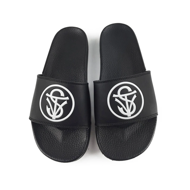 Custom Logo Black Slide Sandal Black Slide Sandal Men/Women Sandal Slide