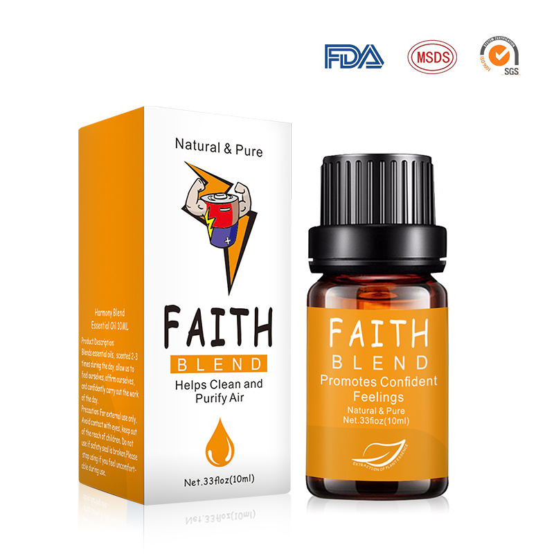 10 Ml Skin Care Faith Essential Oil Blends