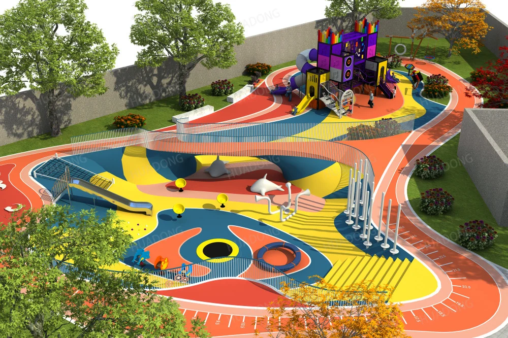 Custom Playground Slides Non-Standard Multifunction Outdoor Amusement Park Outdoor Kids Park Custom Shape Playground Slides