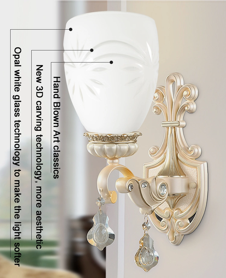 Modern Blown Glass Light Cover Opal Glass Chandeliers Lamp Shade