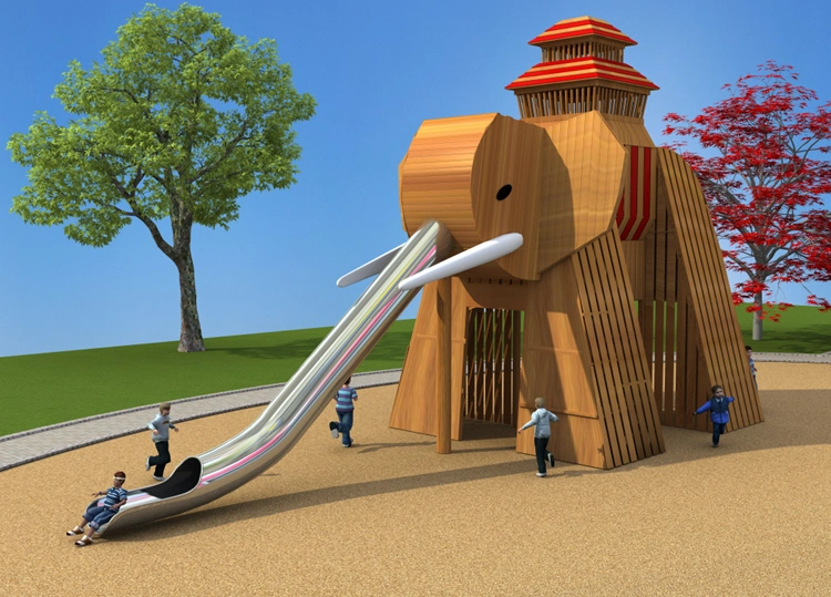 Custom Sport Children Stainless Steel Slide Theme Amusement Park Tube Metal Slide for Park