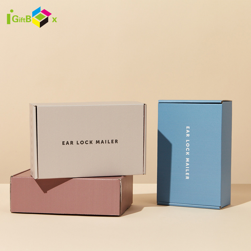 Subscription Box Mailer Recycled Colorful Printing Mailer Packaging Shipping Box
