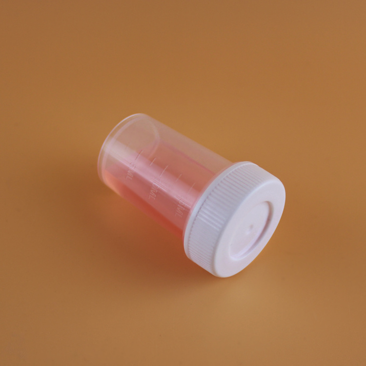 60ml Disposable Medical Sample Cup Container Urine/Specimen Cup