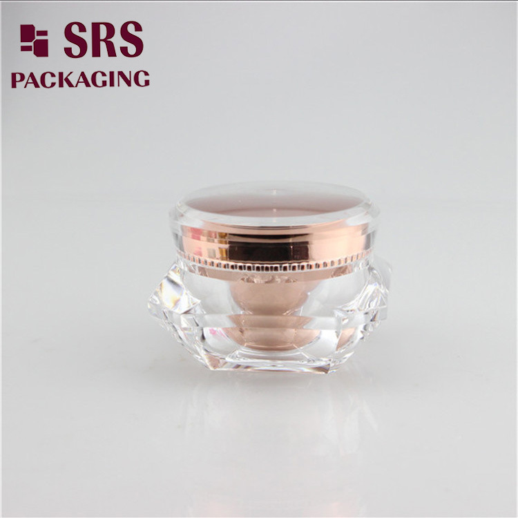Plastic Cosmetic Packaging 15 Ml 30 Ml 50 Ml Cream Jar Skin Care