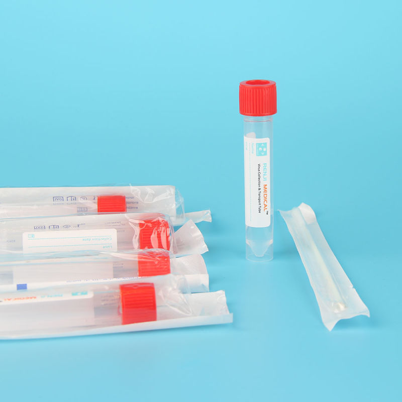 Vtm Viral Transport Tube with Swab 3ml Inactivated Transport Medium
