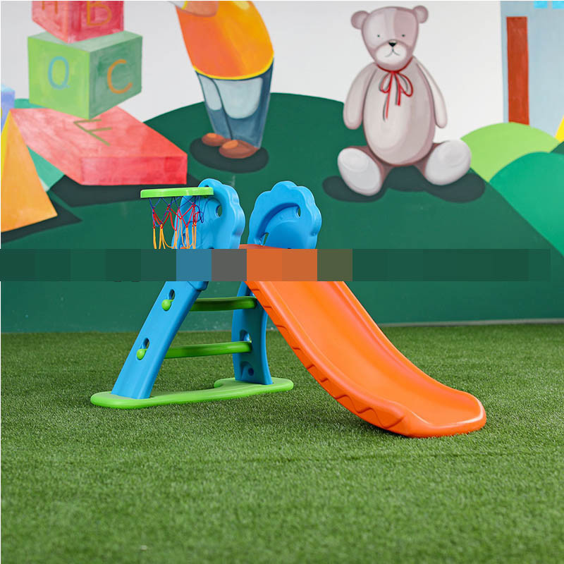 Ce Proved Household Toys Small Kids Plastic Foldable Slide Indoor Playground Equipment Children Plastic Slide