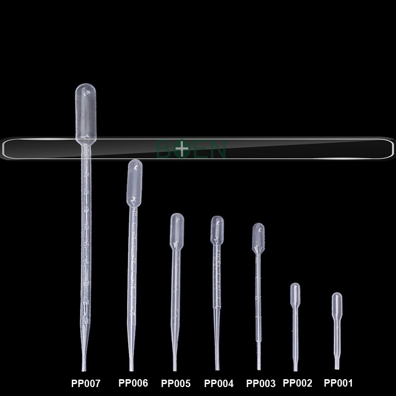 3ml Disposable Plastic Micro Transfer Pasteur Micropipette Pipettes with Individual Pack