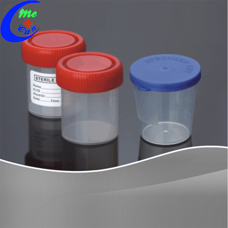Medical Plastic Urine Container Specimen Container with Graduated